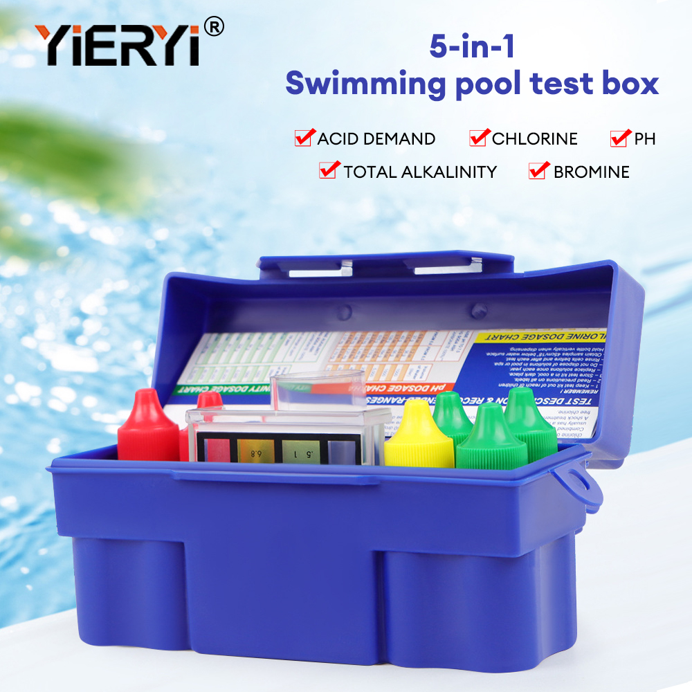 Marine Aquarium Water Test Kit - Yieryi havuz ve SPA için 5