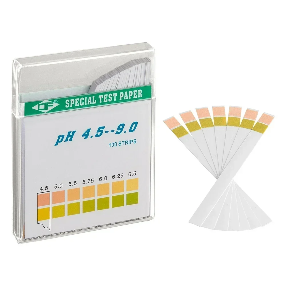 Marine Aquarium Water Test Kit - 100 adet/paket PH Değeri Test Şeridi
