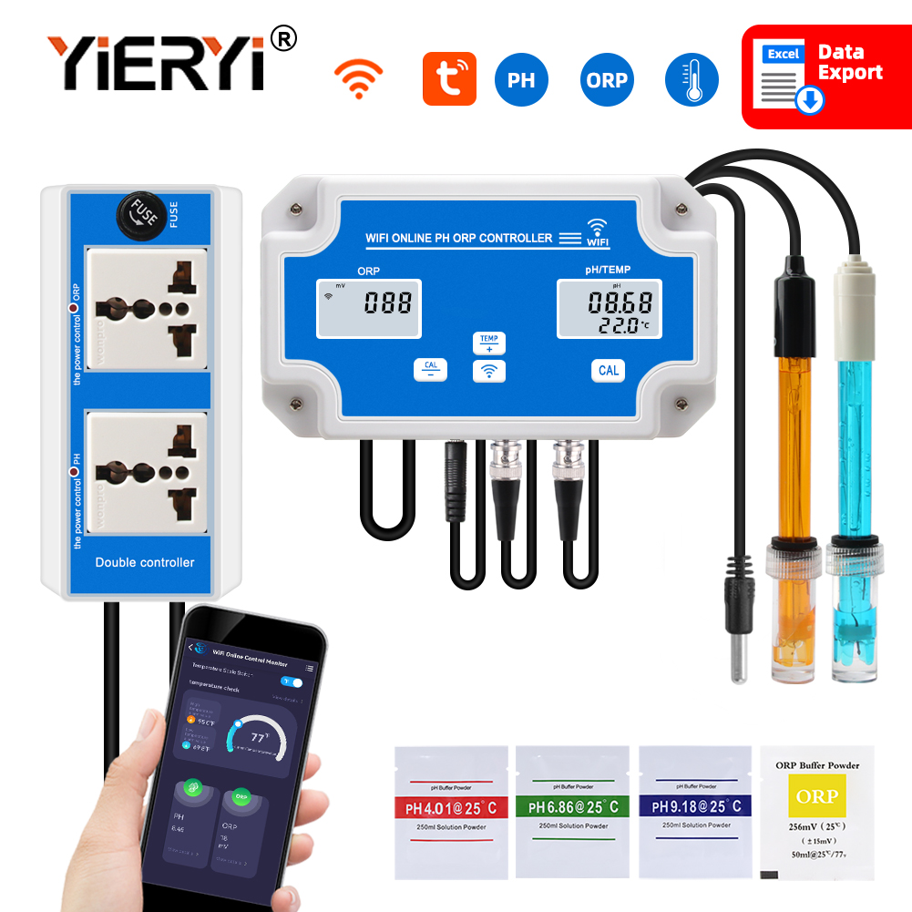 Marine Aquarium Water Test Kit - Akıllı WIFI Online metre PH ORP