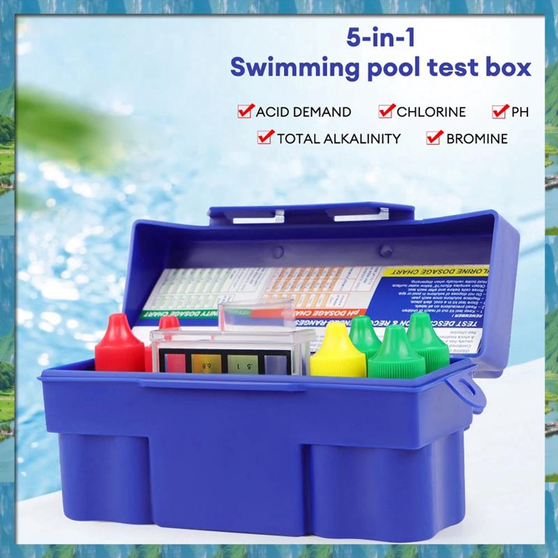 Marine Aquarium Water Test Kit - Havuz ve SPA İçin Yeni 5