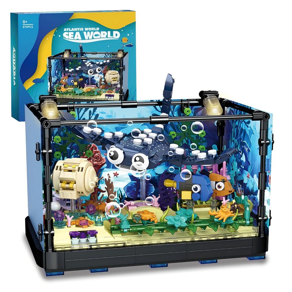 Marine Aquarium Cube - Balık Tankı Yapım Seti - Deniz