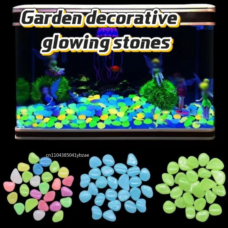 Aquarium Marine Stone - 100-1000 Adet Işıklı Taş, Karanlıkta Parlayan