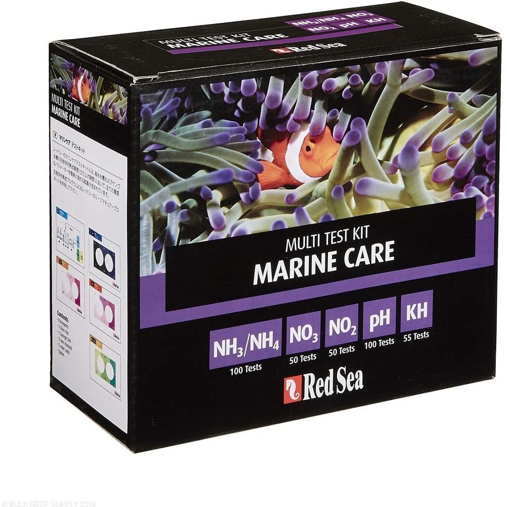 Marine Aquarium Water Test Kit - Deniz Akvaryumu Su Kalitesi İzleme Test