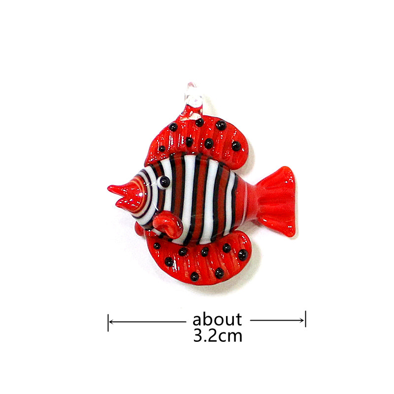 Renkli minyatür cam balık heyk - Marine Aquarium Europe incelemesi ve fiyatı