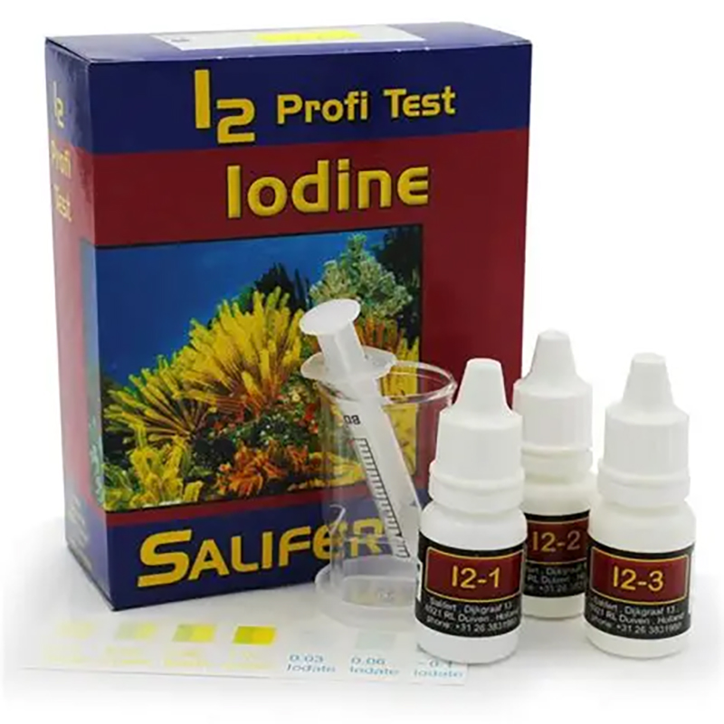 Salifert İyot I2 Profi-Test -  - Marine Aquarium Water Test Kit incelemesi ve fiyatı