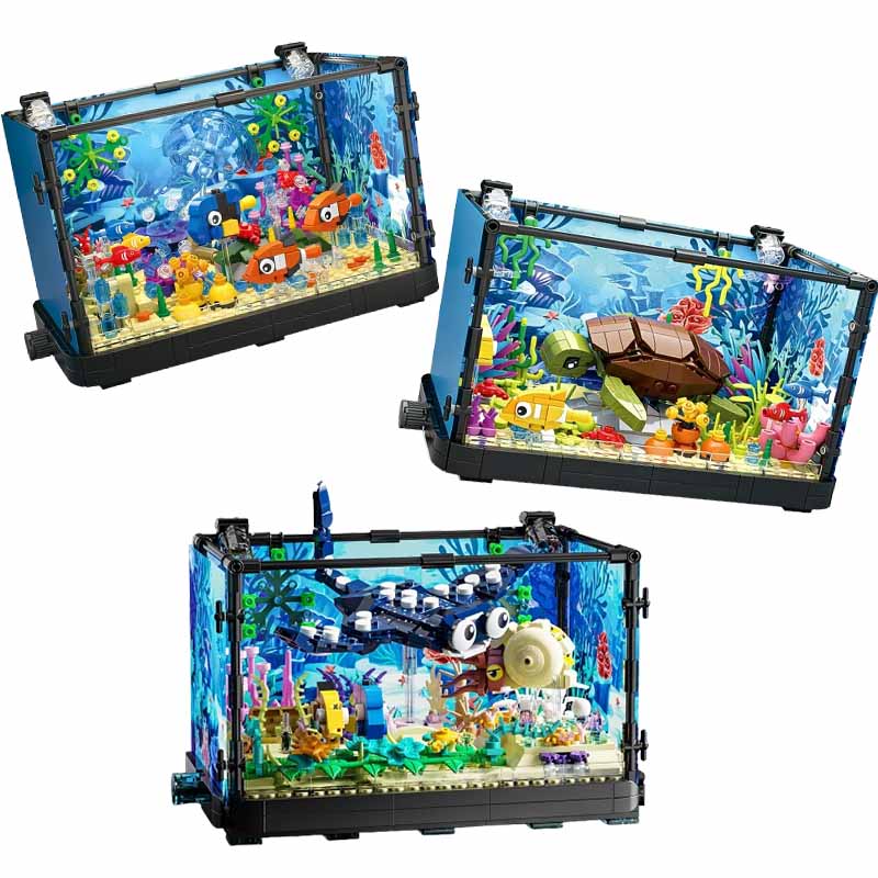 Işıklı Balık Tankı Yapı Taşı S - Marine Aquarium Cube incelemesi ve fiyatı