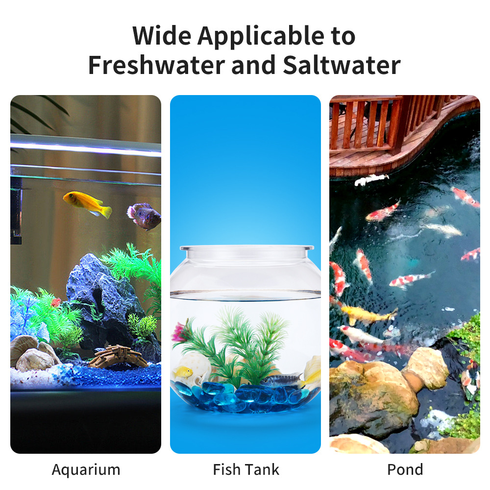 6-In-1 su kalitesi Test şeritl - Marine Aquarium Water Test Kit incelemesi ve fiyatı