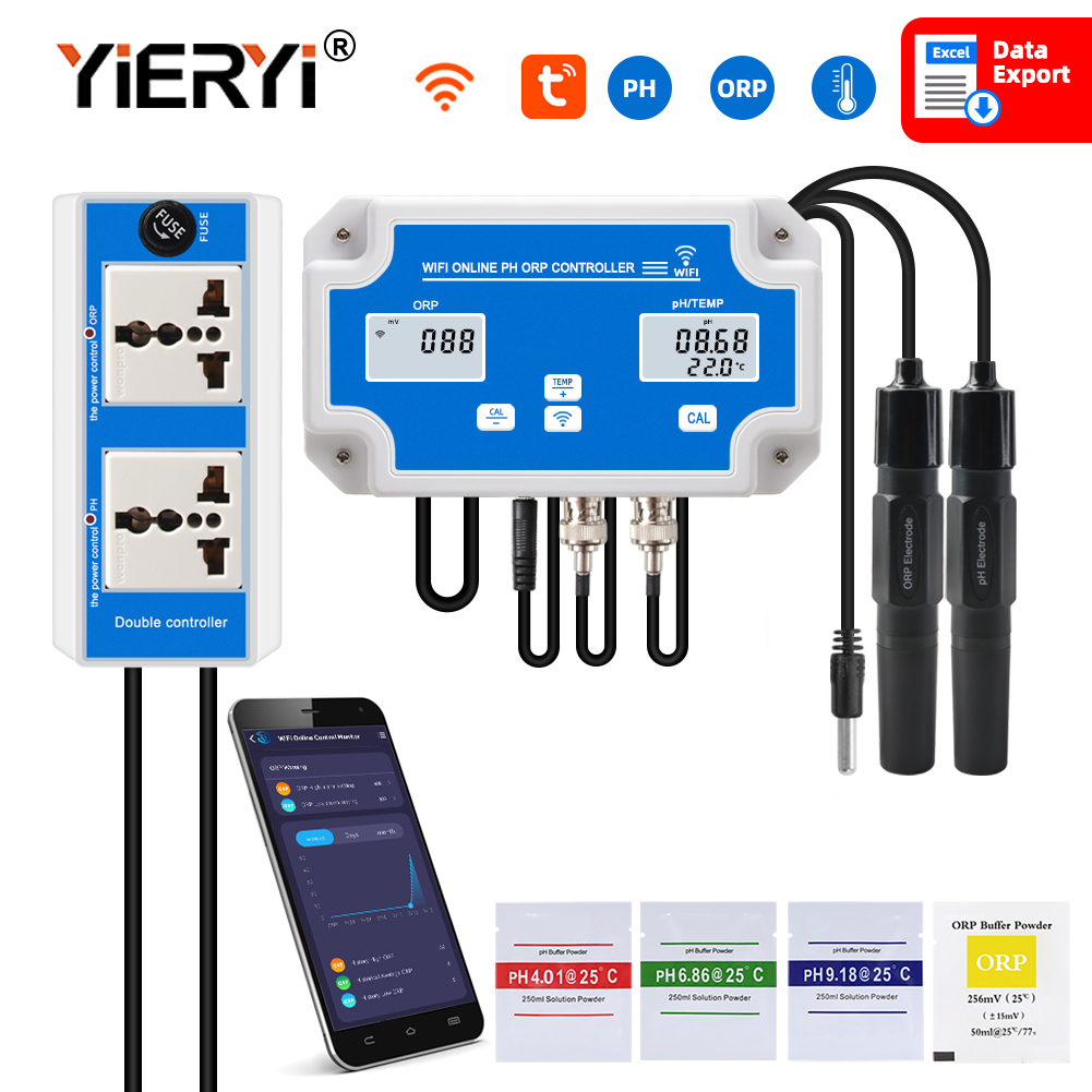 Akıllı WIFI Online metre PH OR - Marine Aquarium Water Test Kit incelemesi ve fiyatı