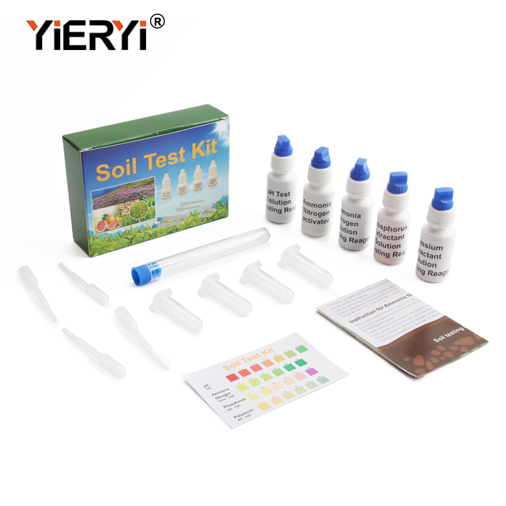 Yieryi Toprak Test Kiti, PH, A - Marine Aquarium Water Test Kit incelemesi ve fiyatı