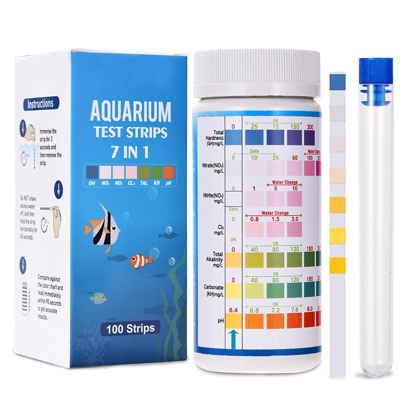 7-IN-1 Akvaryum Test Şeritleri - Marine Aquarium Water Test Kit incelemesi ve fiyatı