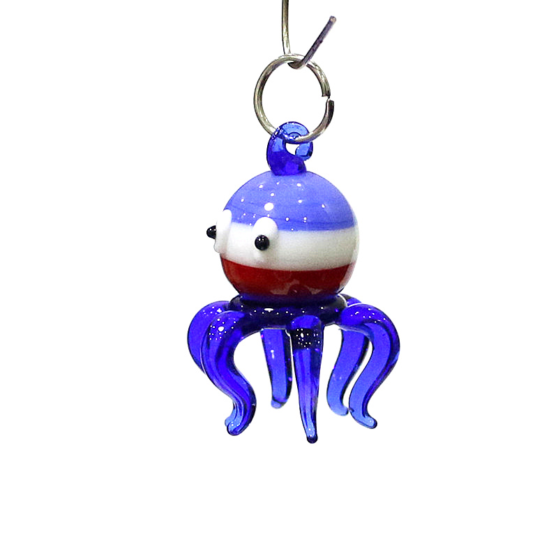 Renkli miniatür cam ahtapot ko - Marine Aquarium Europe incelemesi ve fiyatı