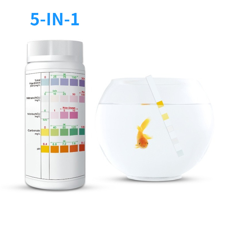 7-IN-1 100 şerit akvaryum Test - Marine Aquarium Water Test Kit incelemesi ve fiyatı