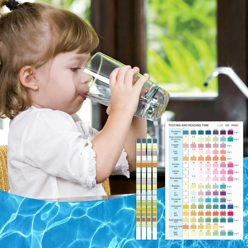 Akvaryum Test Şeritleri Tatlı  - Marine Aquarium Water Test Kit incelemesi ve fiyatı