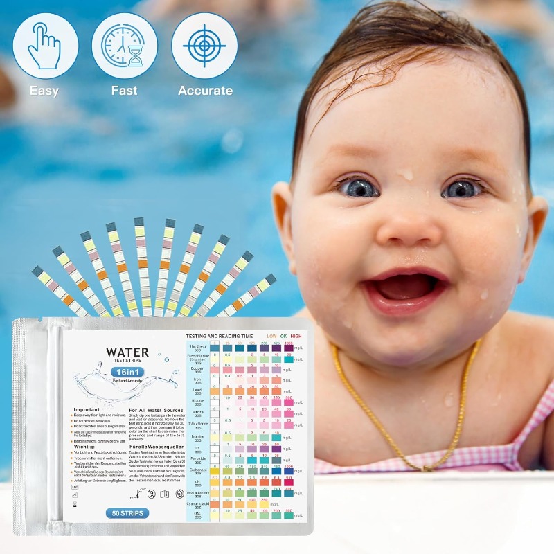 Akvaryum Test Şeritleri Tatlı  - Marine Aquarium Water Test Kit incelemesi ve fiyatı