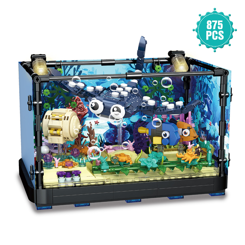 Işıklı Balık Tankı Blok Seti,  - Marine Aquarium Cube incelemesi ve fiyatı