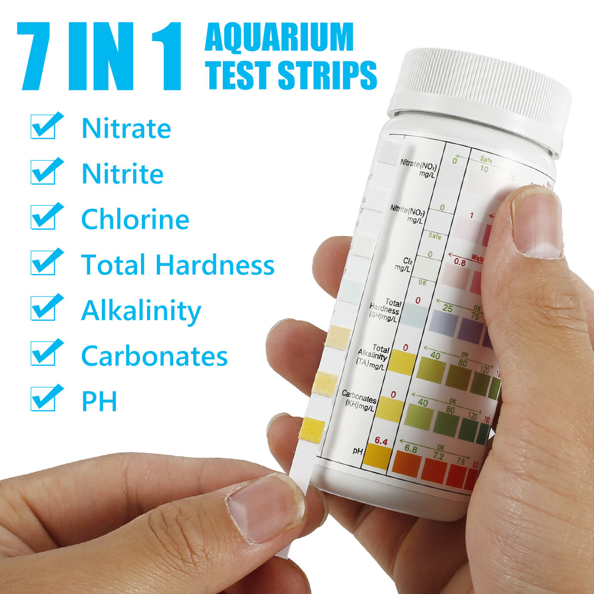 100/200 Adet Akvaryum Test Şer - Marine Aquarium Water Test Kit incelemesi ve fiyatı