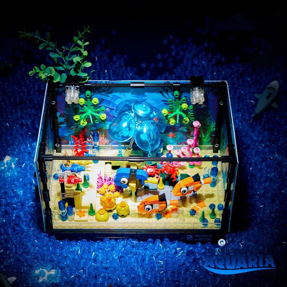 Fikirler serisi akvaryum deniz - Marine Aquarium Cube incelemesi ve fiyatı