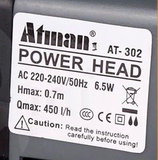 Atman AT-302 Küçük Dalgıç Pomp - Aquarium Marine Color incelemesi ve fiyatı