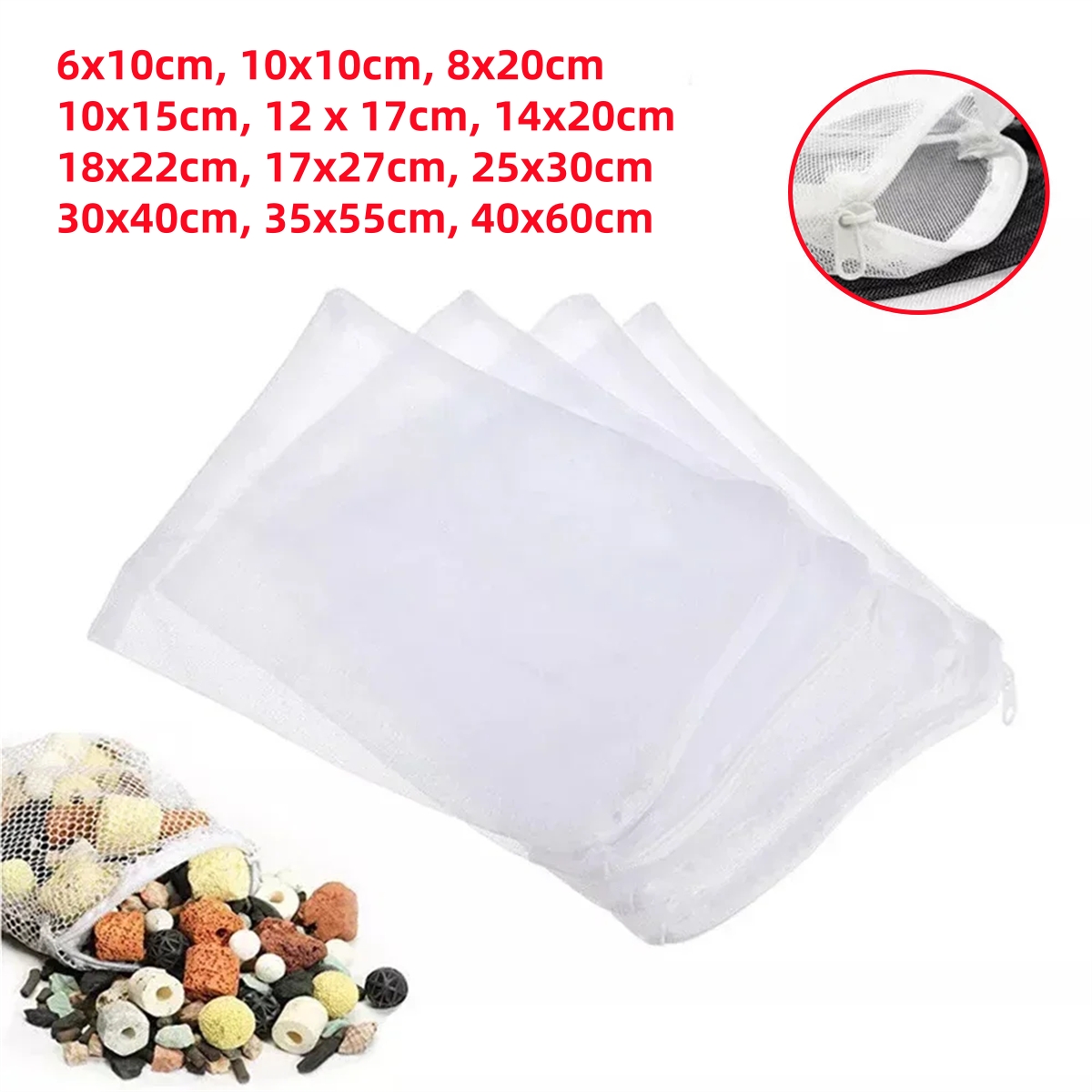 1/5 adet akvaryum filtre torba - Activated Carbon Bag incelemesi ve fiyatı