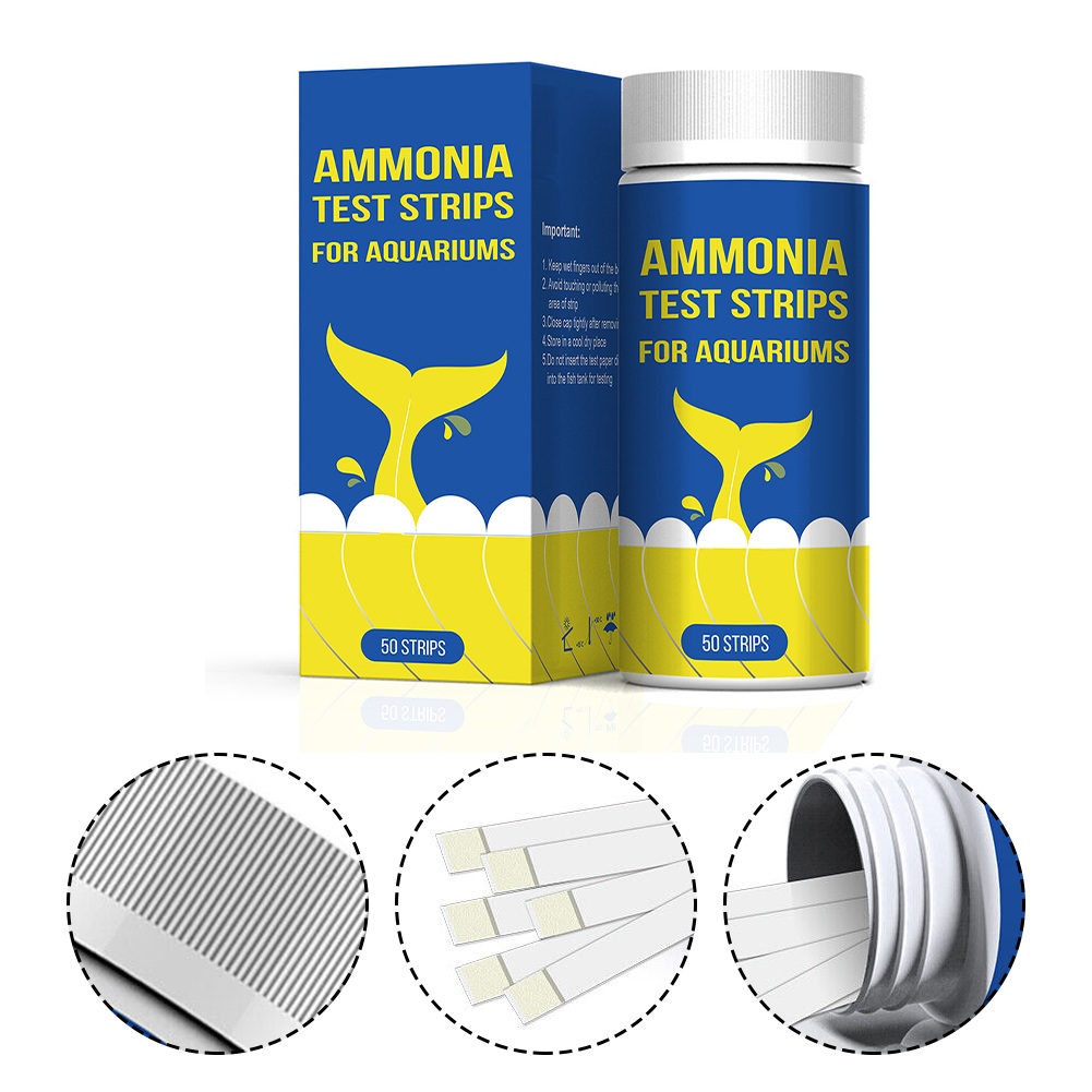 50 adet Amonyak Azot Hızlı Su  - Marine Aquarium Water Test Kit incelemesi ve fiyatı